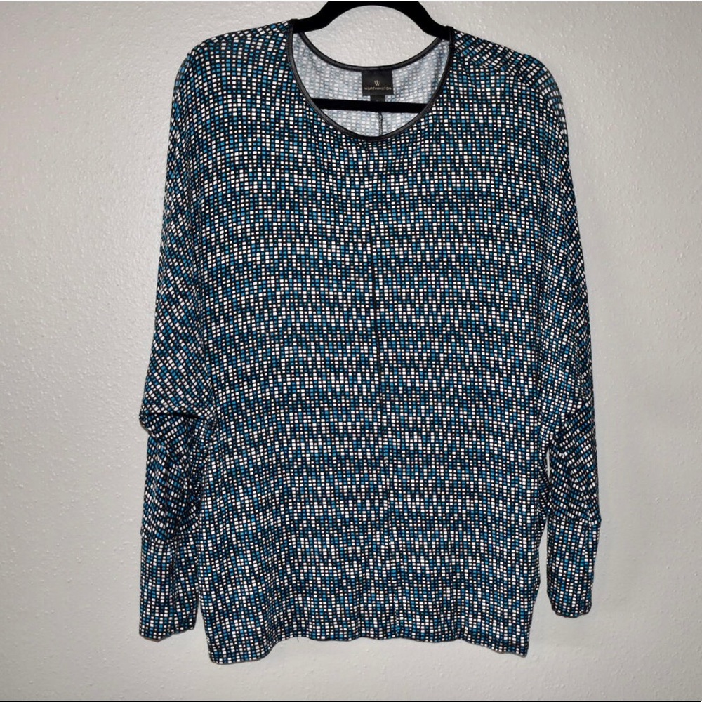 Worthington | 3/4 sleeve work top